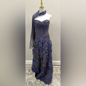 NWT Montage Silk Chiffon Dress. Size 6